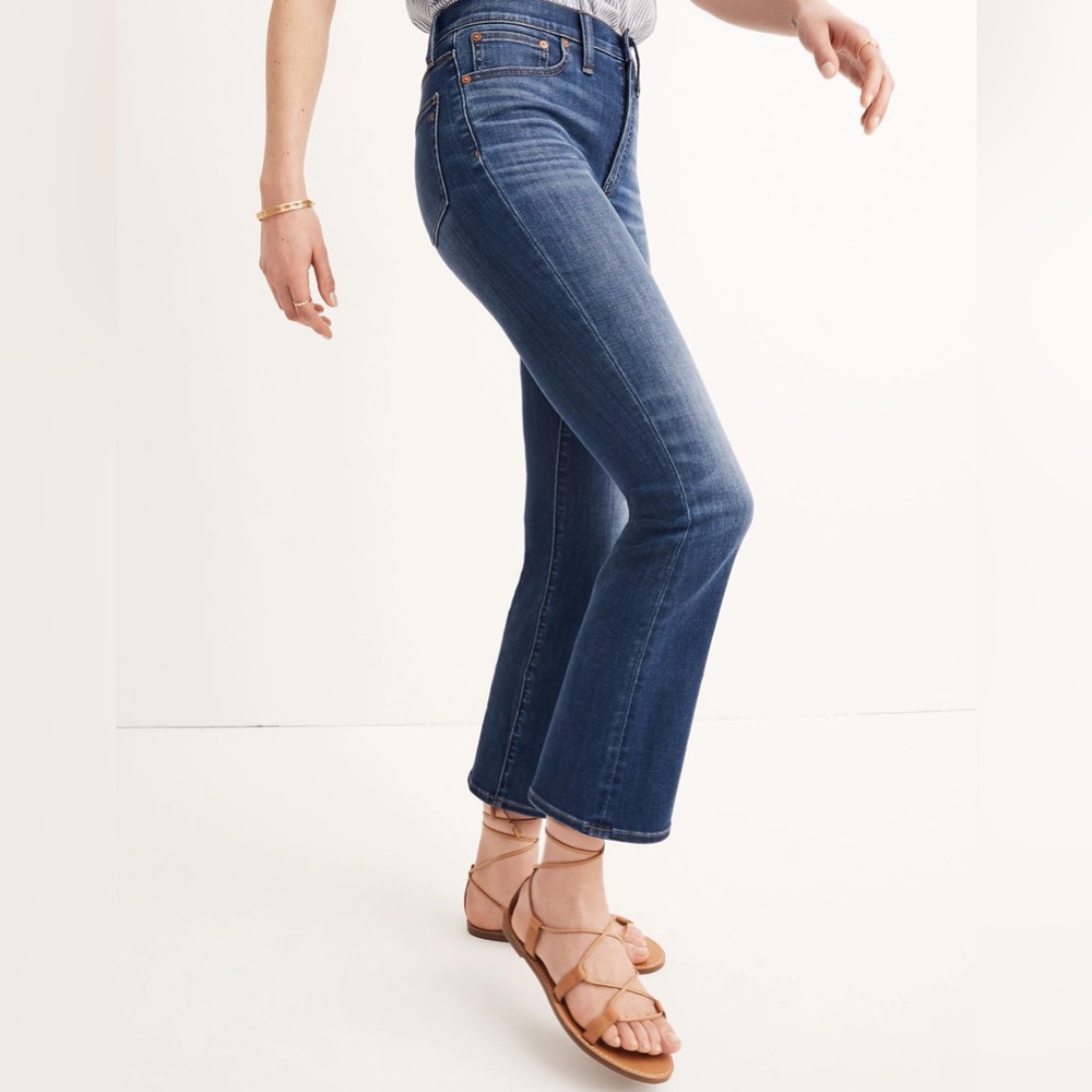 Madewell Cali Demi-Boot Jeans in Lockwood Wash 28 tall